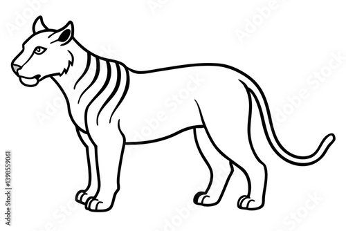 Wild Liger Linework