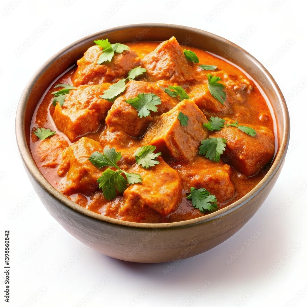 Aromatic Indian Butter Chicken in Bowl rich creamy texture Aromatic Indian Butter Chicken in Bowl rich creamy texture