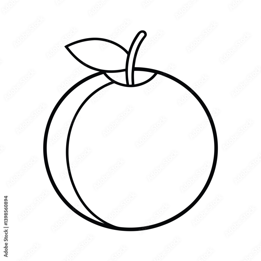sudachi fruit line art vector illustration sudachi fruit line art vector illustration