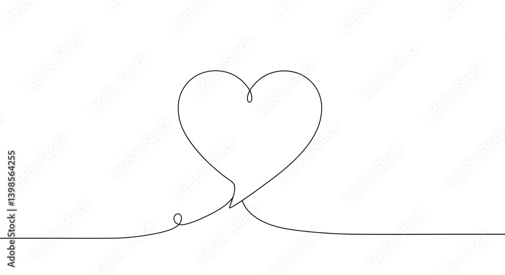 A continuous line drawing of a heart symbolizing love, connection, and a simple yet elegant design on a clean white background. A continuous line drawing of a heart symbolizing love, connection, and a simple yet elegant design on a clean white background.