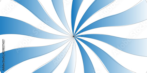 light blue sunburst abstract background Ray stripes Funky ray elements, circle motifs, reminiscent of circus themes Swirling pattern  with Vortex starburst spiral twirl strips.  radial striped.