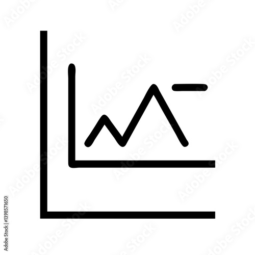 chart pie alt  vector flat icon