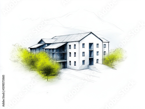 Building sketch: An archite...