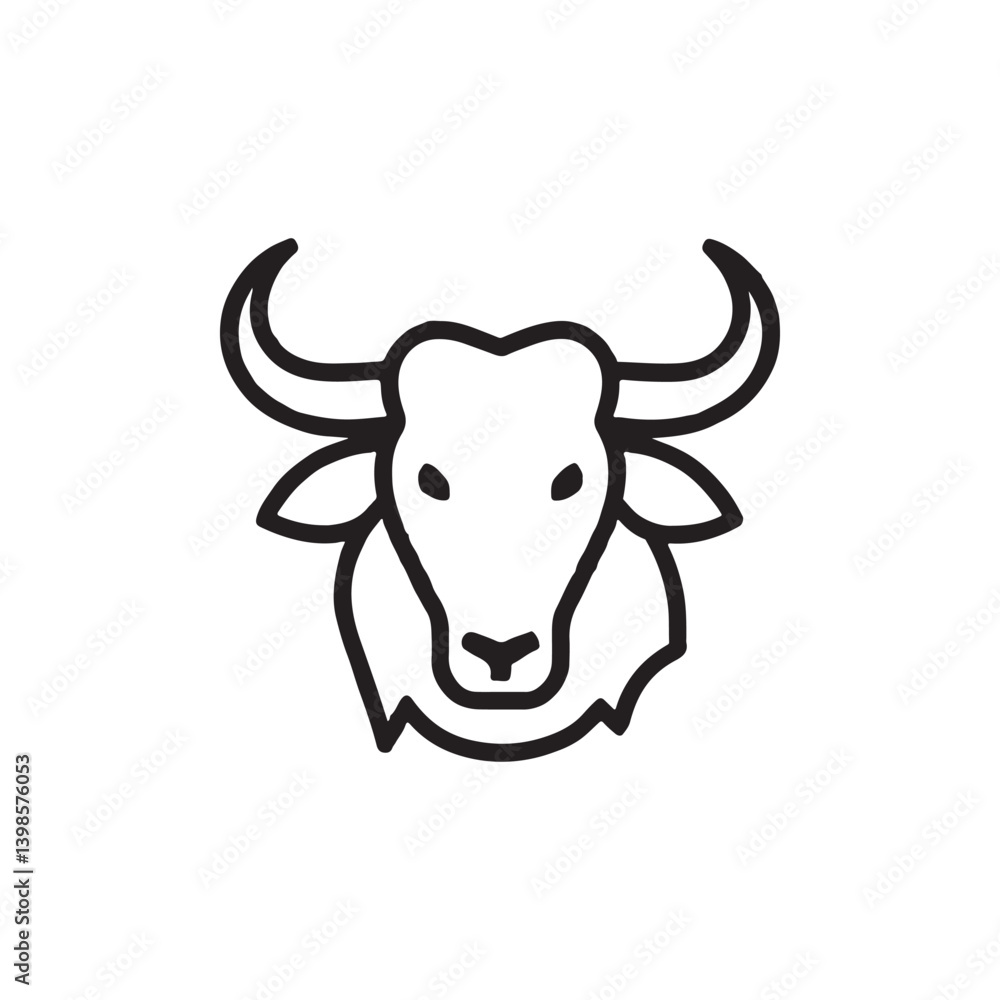 cow head vector cow head vector