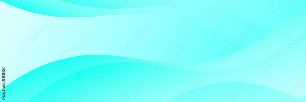 Obraz premium Abstract blue wavy background. Vector EPS 10