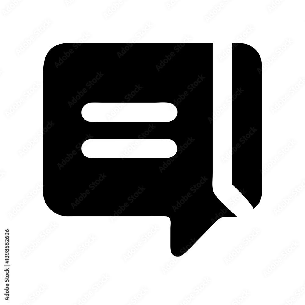 comment alt free interface icon glyph vector flat icon comment alt free interface icon glyph vector flat icon