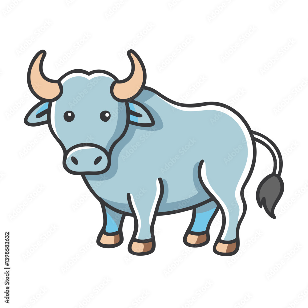 buffalo icon, buffalo vector illustration-simple illustration of buffalo, perfect for buffalo logos and icons buffalo icon, buffalo vector illustration-simple illustration of buffalo, perfect for buffalo logos and icons