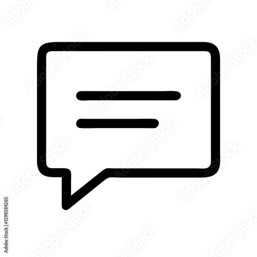 comments  vector flat icon