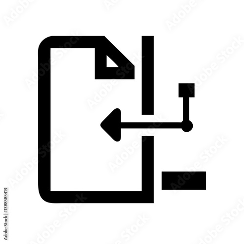 compress alt  vector flat icon