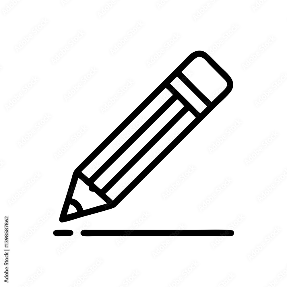 Pencil icons symbolize creativity and artistic expression. Essential for drawing, writing, and educational themes, these designs reflect the art of communication through simple tools. Pencil icons symbolize creativity and artistic expression. Essential for drawing, writing, and educational themes, these designs reflect the art of communication through simple tools.