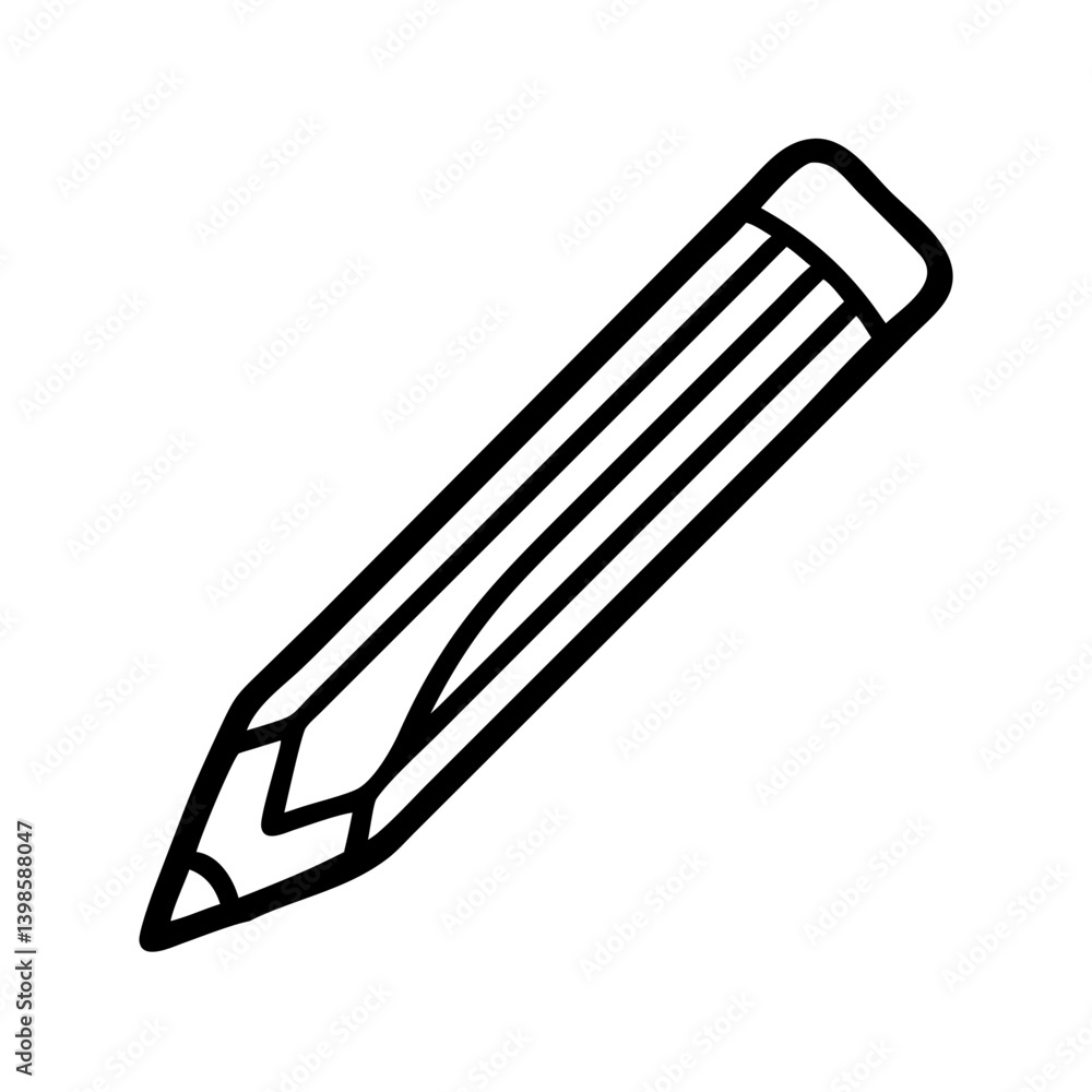 Pencil icons symbolize creativity and artistic expression. Essential for drawing, writing, and educational themes, these designs reflect the art of communication through simple tools. Pencil icons symbolize creativity and artistic expression. Essential for drawing, writing, and educational themes, these designs reflect the art of communication through simple tools.