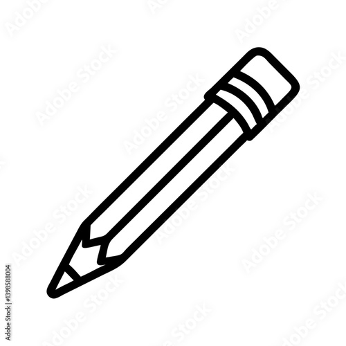 Pencil icons symbolize creativity and artistic expression. Essential for drawing, writing, and educational themes, these designs reflect the art of communication through simple tools.
