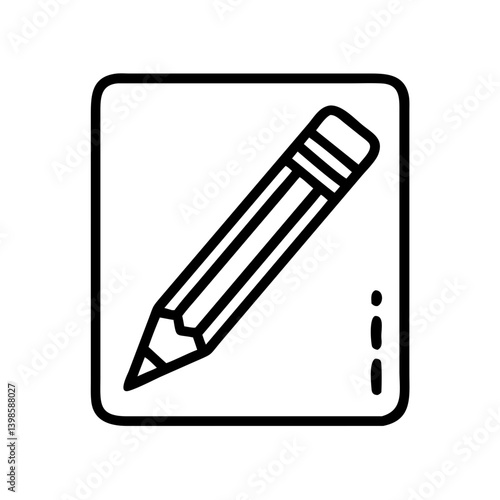 Pencil icons symbolize creativity and artistic expression. Essential for drawing, writing, and educational themes, these designs reflect the art of communication through simple tools.