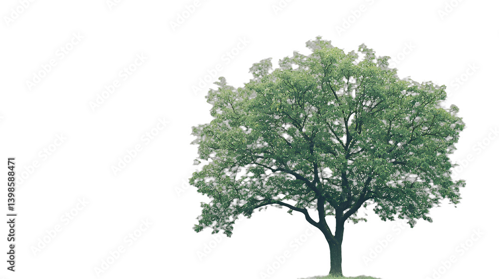 a green tree on a transparent background, PNG image, PNG file, Generative art. a green tree on a transparent background, PNG image, PNG file, Generative art.