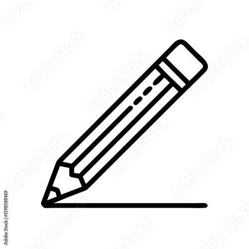 Pencil icons symbolize creativity and artistic expression. Essential for drawing, writing, and educational themes, these designs reflect the art of communication through simple tools.