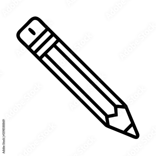 Pencil icons symbolize creativity and artistic expression. Essential for drawing, writing, and educational themes, these designs reflect the art of communication through simple tools.