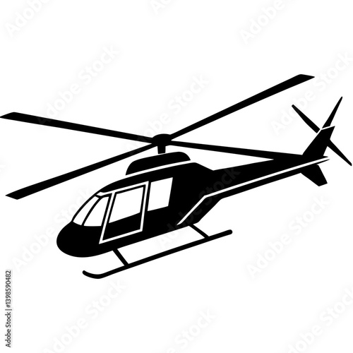 helicopter in flight