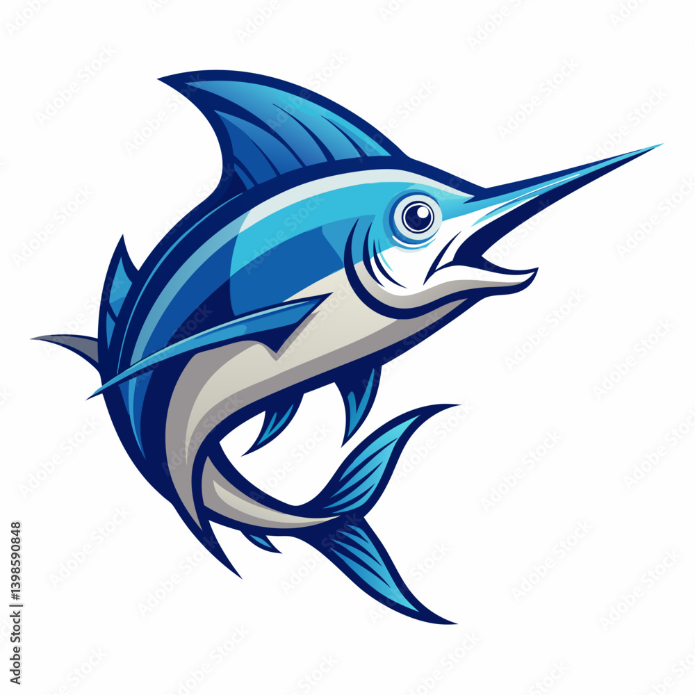 Obraz premium fish vector illustration