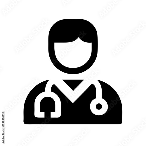 doctor  vector flat icon