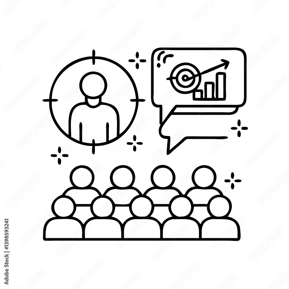 Targeted Marketing Campaign Reaching Specific Audience Achieving Growth and Success