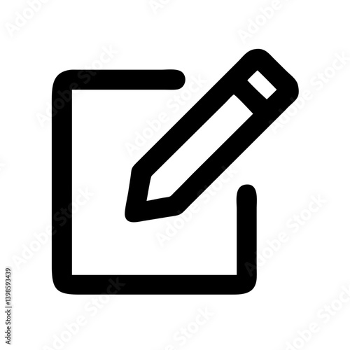 edit  vector flat icon