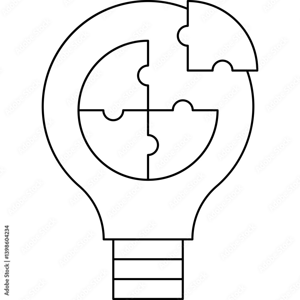 Solve Problem single vector illustration icon Solve Problem single vector illustration icon