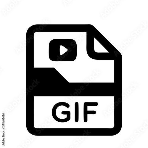 gif  vector flat icon