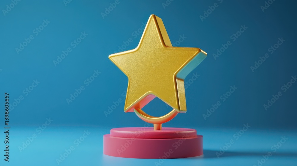 Achievement medal rank 3d rendering icon for website or game. Approved icon symbol. Achievement medal rank 3d rendering icon for website or game. Approved icon symbol.
