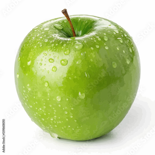 fresh green apple