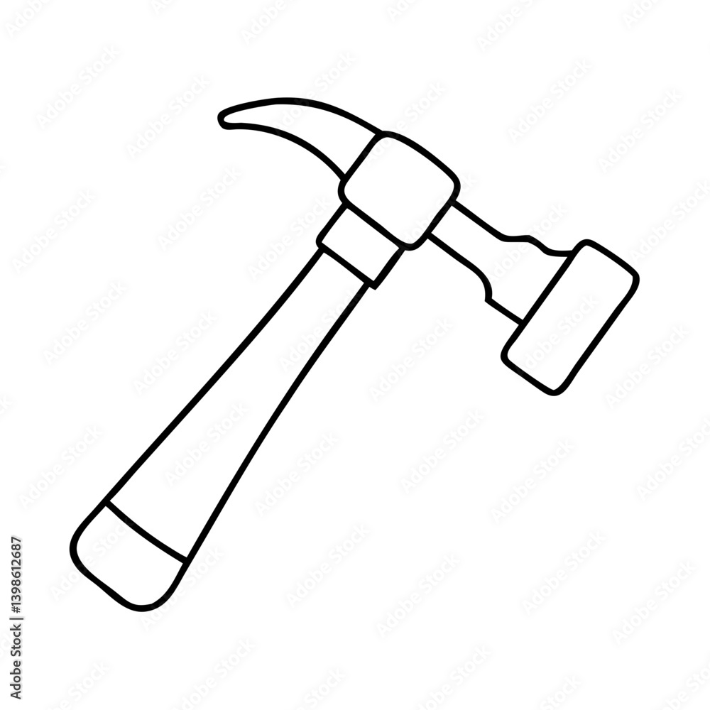 hammer icon, hammer vector illustration-simple illustration of hammer, perfect for hammer logos and icons hammer icon, hammer vector illustration-simple illustration of hammer, perfect for hammer logos and icons