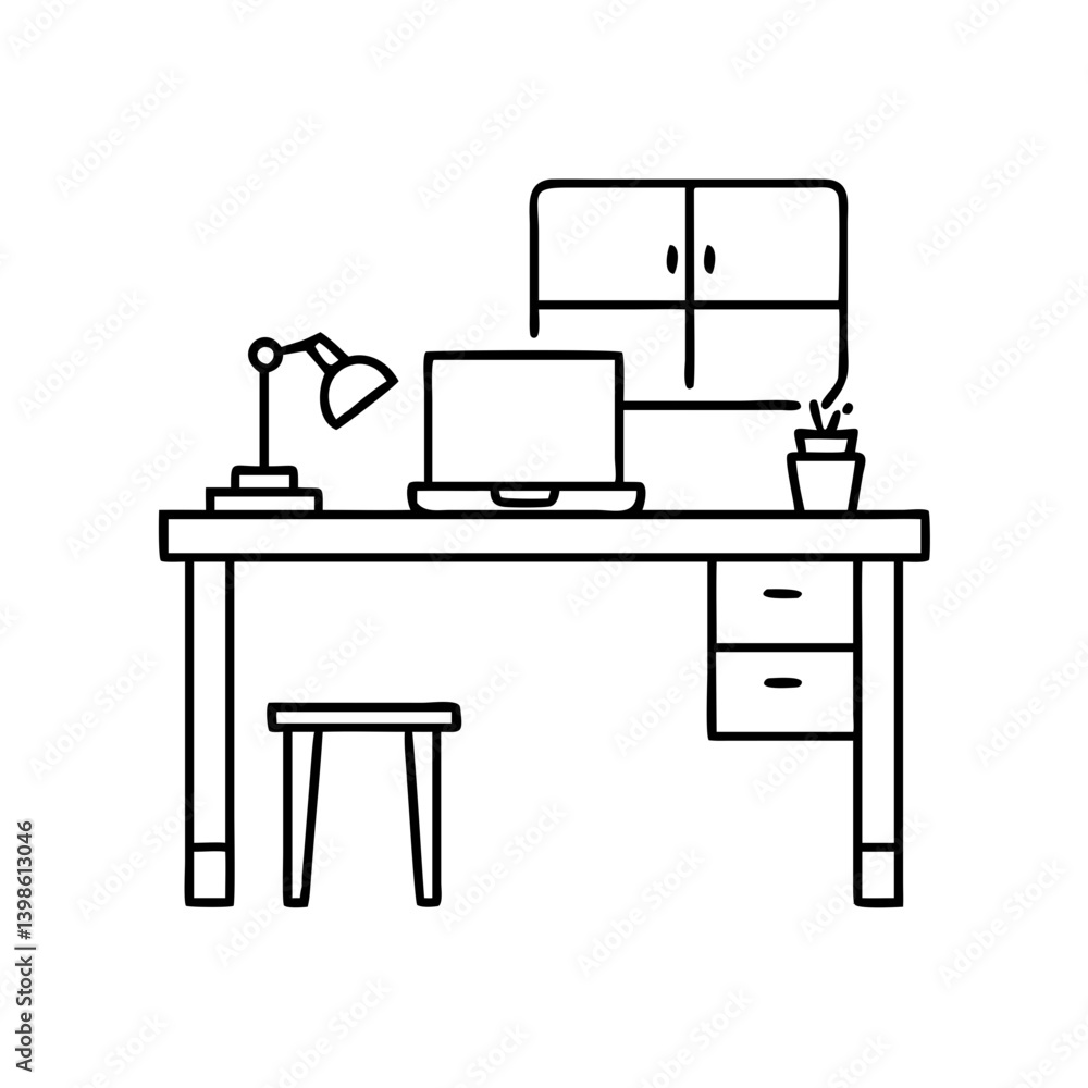 minimalist desk icon, minimalist desk vector illustration-simple illustration of minimalist desk, perfect for minimalist desk logos and icons minimalist desk icon, minimalist desk vector illustration-simple illustration of minimalist desk, perfect for minimalist desk logos and icons