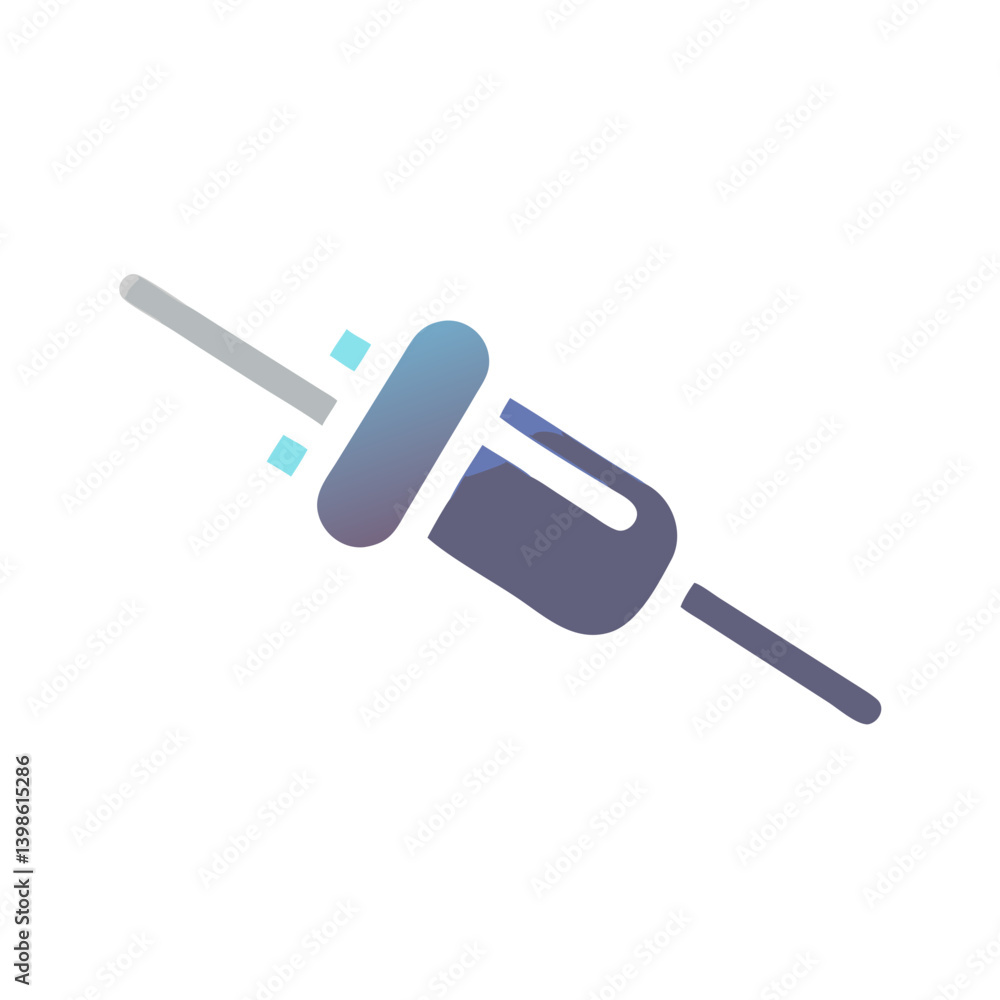 Diode Icon for Electronics, Circuit Design, and Electrical Components Diode Icon for Electronics, Circuit Design, and Electrical Components