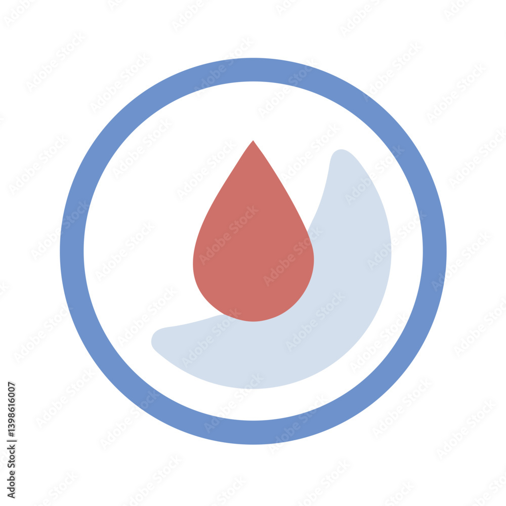 Drop Icon for Liquids, Water, and Environmental Concepts in Vector Design Drop Icon for Liquids, Water, and Environmental Concepts in Vector Design