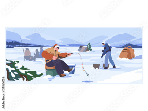 Abstract watercolor background  gray, light blue.