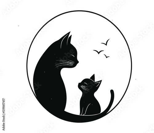 Cat and Kitten 