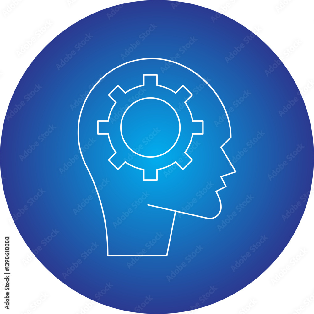 Logic single vector illustration icon Logic single vector illustration icon