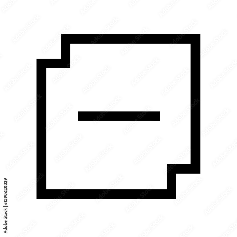 layer minus vector flat icon layer minus vector flat icon
