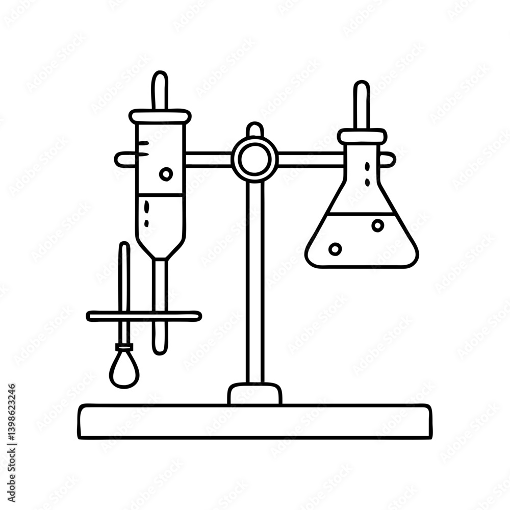 titration stand icon, titration stand vector illustration-simple illustration of titration stand, perfect for titration stand logos and icons titration stand icon, titration stand vector illustration-simple illustration of titration stand, perfect for titration stand logos and icons