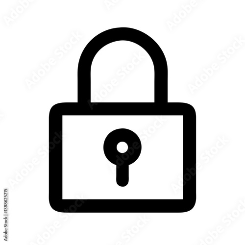 lock alt  vector flat icon