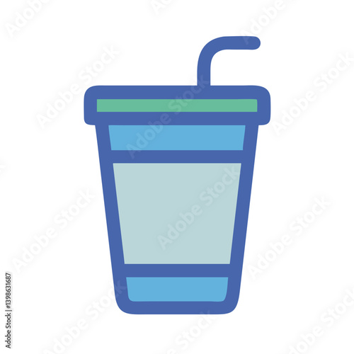 Plastic Cup Icon for Everyday Use and Convenience