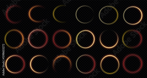 Light golden swirl.
Curved light effect of a golden line.
Luminous golden circle.
Light gold pedestal, podium, platform, table.
Vector PNG.