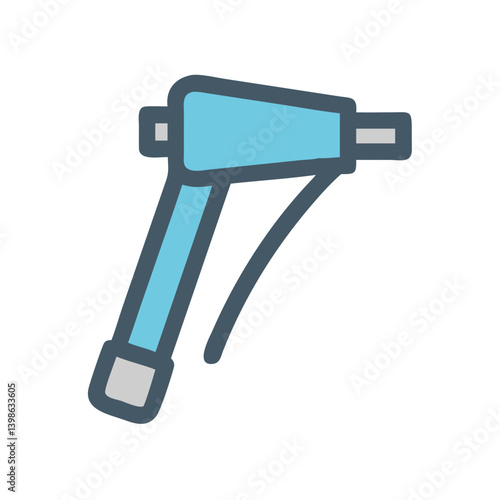 Riveter Icon for Construction and Metalwork