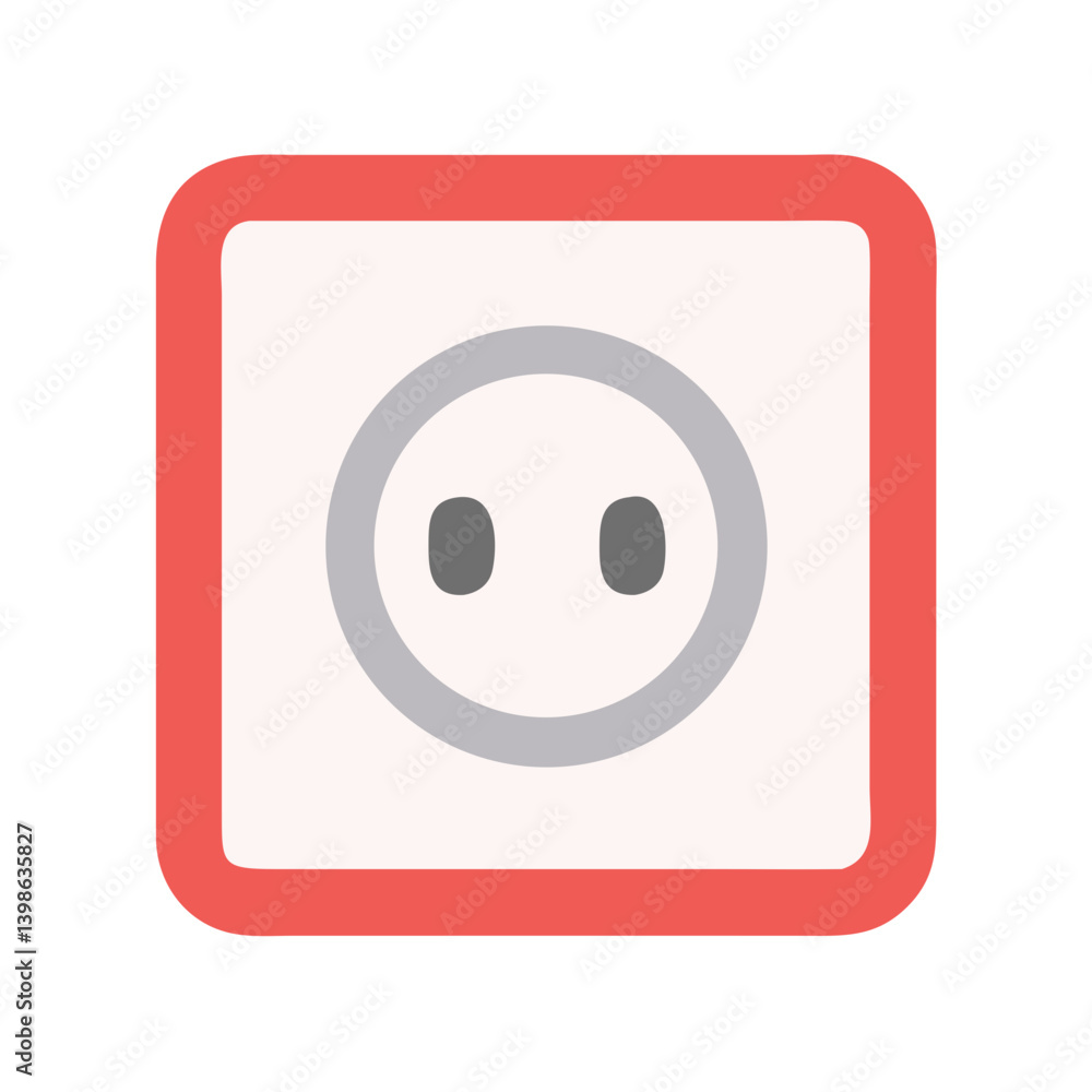 Socket Icon for Electrical Connectivity and Utility Socket Icon for Electrical Connectivity and Utility