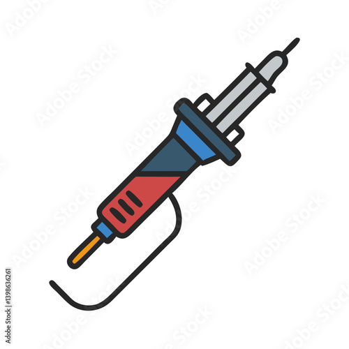 Soldering Iron Icon for Precision and Craftsmanship