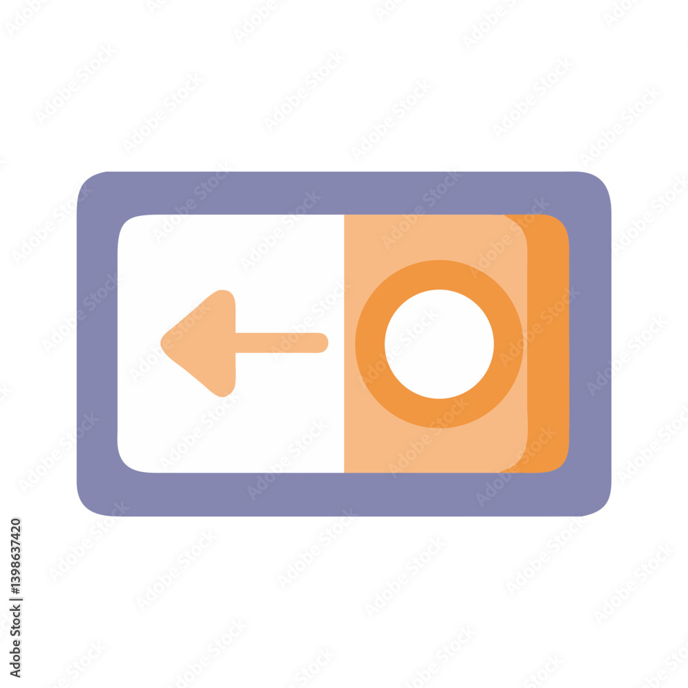 Simple and Modern Switch Icon for Easy Control Simple and Modern Switch Icon for Easy Control