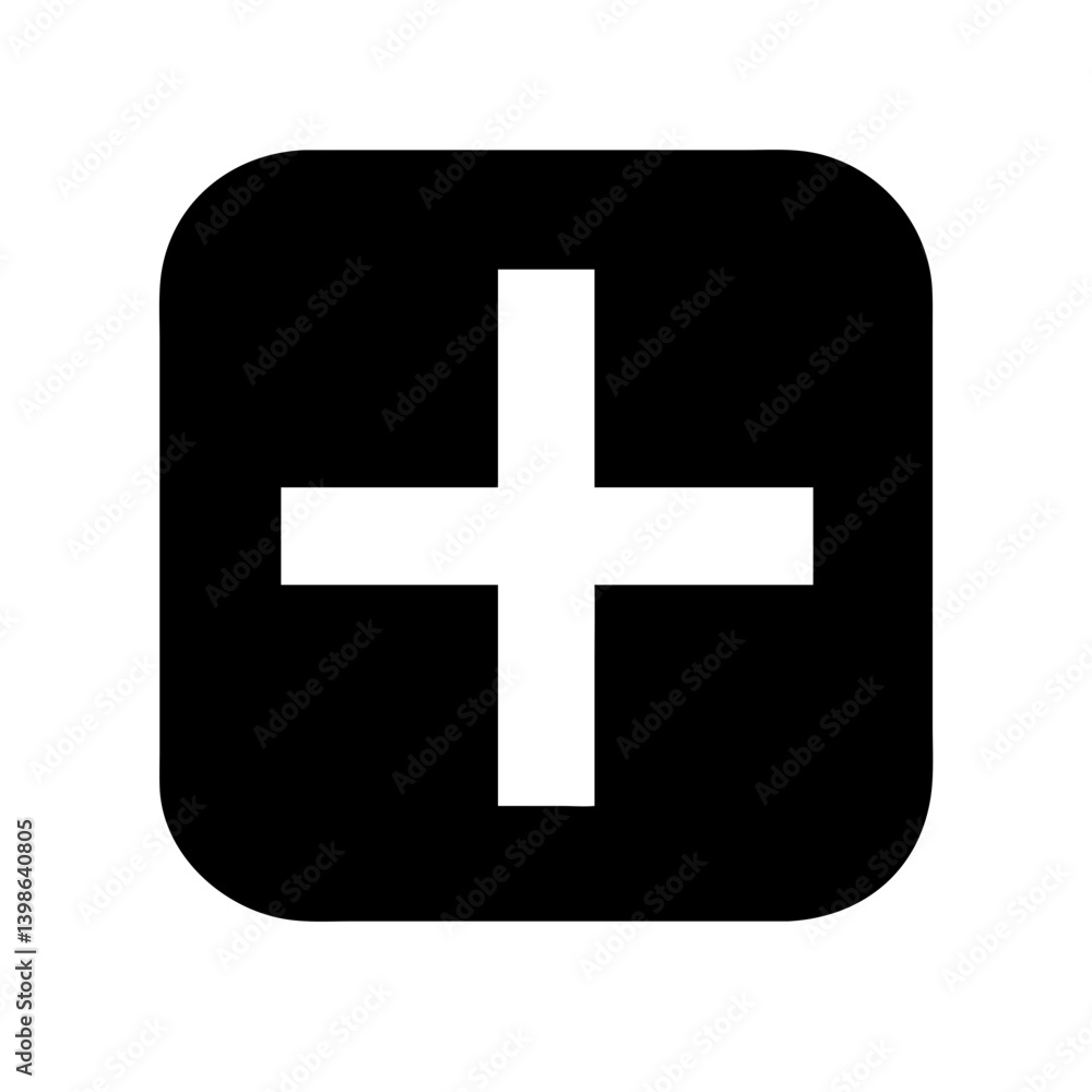 plus vector flat icon plus vector flat icon