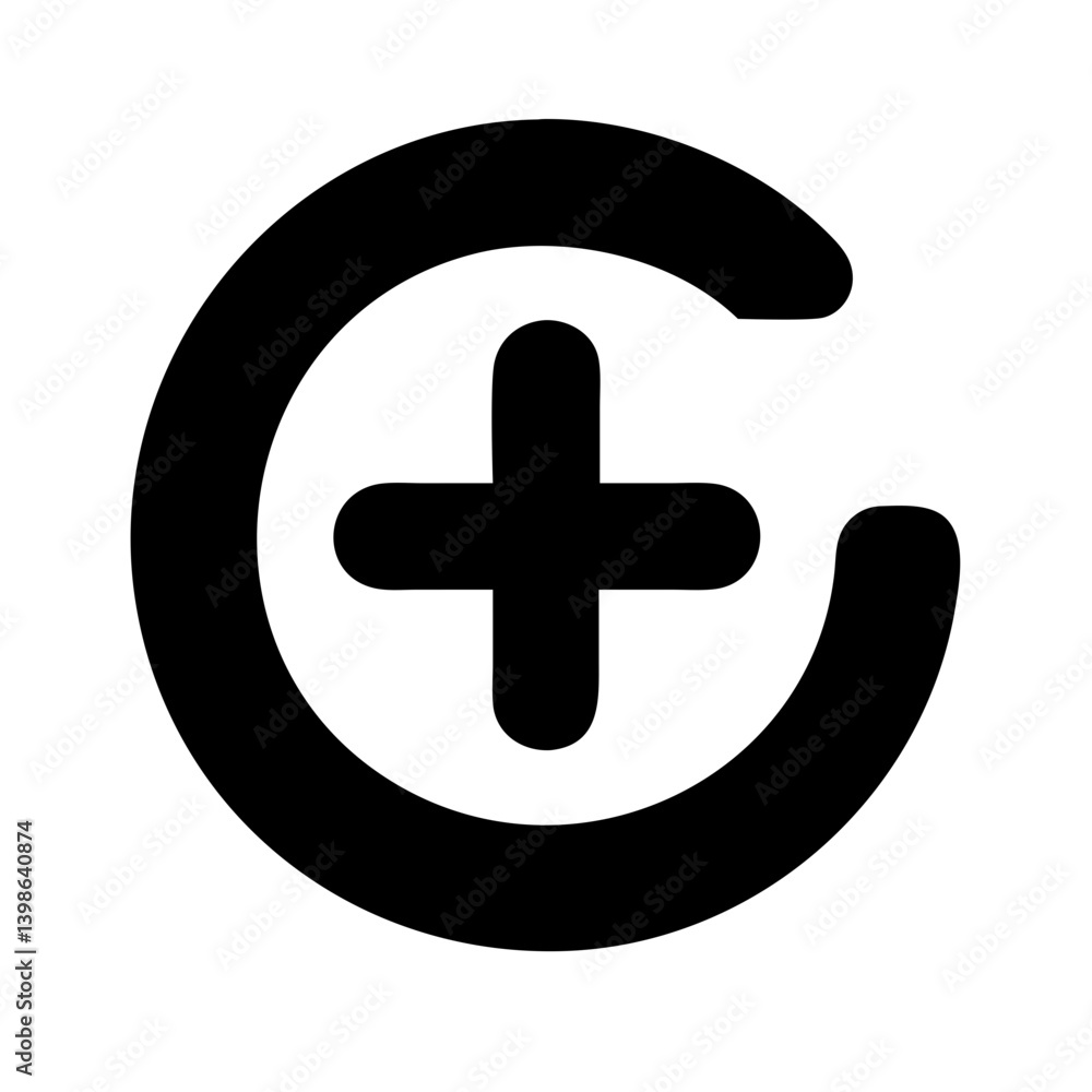 Obraz premium plus free interface icon glyph vector flat icon