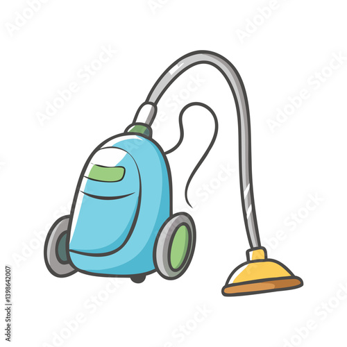 vacuum cleaner icon, vacuum cleaner vector illustration-simple illustration of vacuum cleaner, perfect for vacuum cleaner logos and icons