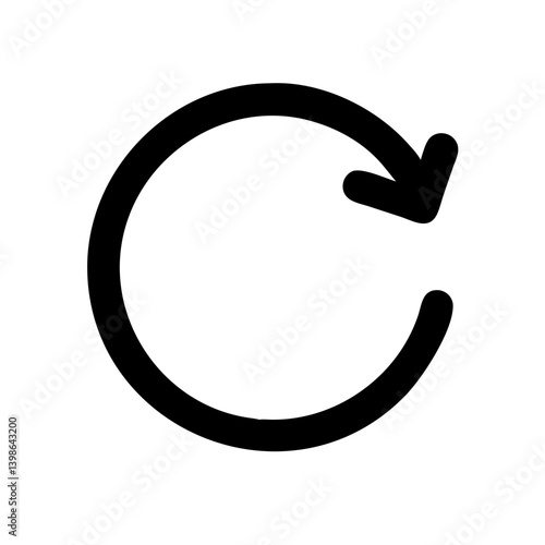 refresh free interface icon  vector flat icon