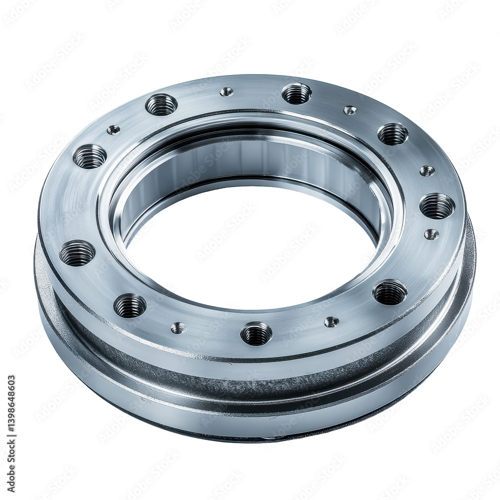 Thrust Bearing isolated on white background Thrust Bearing isolated on white background